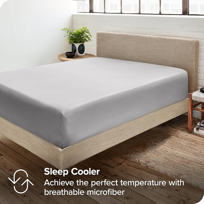 Bare Home 5-Pack Fitted Bottom Ultra-Soft Sheets King - Image 6