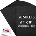 Innconee 20 Pcs 3mm Embroidery Foam EVA Foam Sheets by Innconee