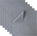 HaoFeiJH 6 Pcs Soft Gray Felt Fabric Sheets by HaoFeiJH