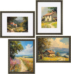 eletecpro 12x16 Vintage Picture Frame, Glass Cover, Horizontal or Vertical - Image 7