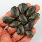 10pcs, Natural Gemstone Cabochon, Wholesale Assorted Flatback Crystals - Image 4