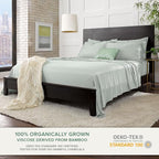 Queen Pillowcases by Pure Bamboo, Genuine 100% Organic Viscose Derived from - Image 3