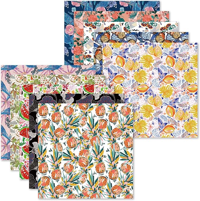 Origami Paper Kit 50 Sheets 6 Inch Square Double Sided Color 10 Vivid Colors - Image 2