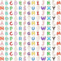 SANNIX 156Pcs/6 Sets Letter Charms by SANNIX
