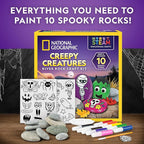 National Geographic Creepy Creatures Rock Painting Kit - Image 5