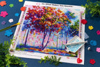 DIAMOND ART CLUB Shades of Solitude Diamond Painting Kit, Fun DIY Crafts - Image 5