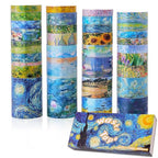emmoolife 32 Rolls Washi Tape Set, Oil Painting Decorative Masking Tape - Image 2