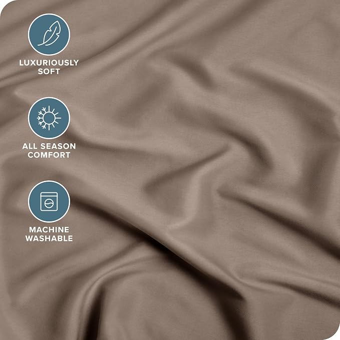 Bare Home Fitted Bottom Sheet Twin XL Size - Image 2