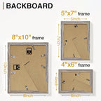 Vittanly 15 Pack Picture Frames Collage Wall Decor - Image 8
