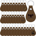 Taiyin 30 Pcs Leather Key Fob Kit by Taiyin