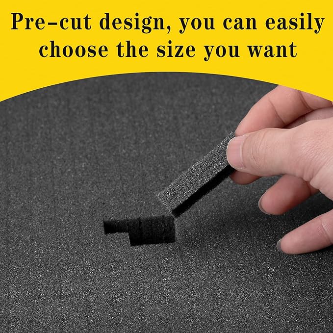 DECOHS 4 PCS Pick Apart Foam Insert- 2 Size Pick and Pluck Foam- Pluck Pre Cube - Image 4