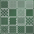 Texture Stencils for Crafts Reusable 16Pcs Stencils | DIY Art Painting Stencil by Unknown