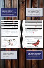 Birding Journal with Life List & Checklist A5 - Image 3