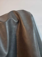 NAT Leathers | Gray Thin Soft Faux Vegan Leather PU | 1 Yard Cut by Yard - Image 6