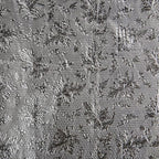 Oasis Supply Florist Foil Roll – Silver Fern Leaf Embossed Design, High-Quality by OasisSupply