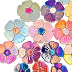 1.1lb Ceramic Mosaic Tiles, Mixed Colour Ceramic Mosaic Pieces - Image 3