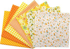 AUEAR, 35 Pack Cotton Print Fabric Bundle Squares 9.8"x9.8" Quilting Sewing - Image 7