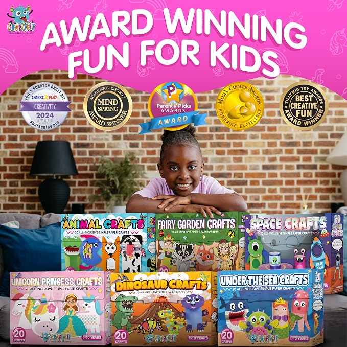 Craftikit® 20 Award-Winning Princess & Unicorn Crafts - Image 6