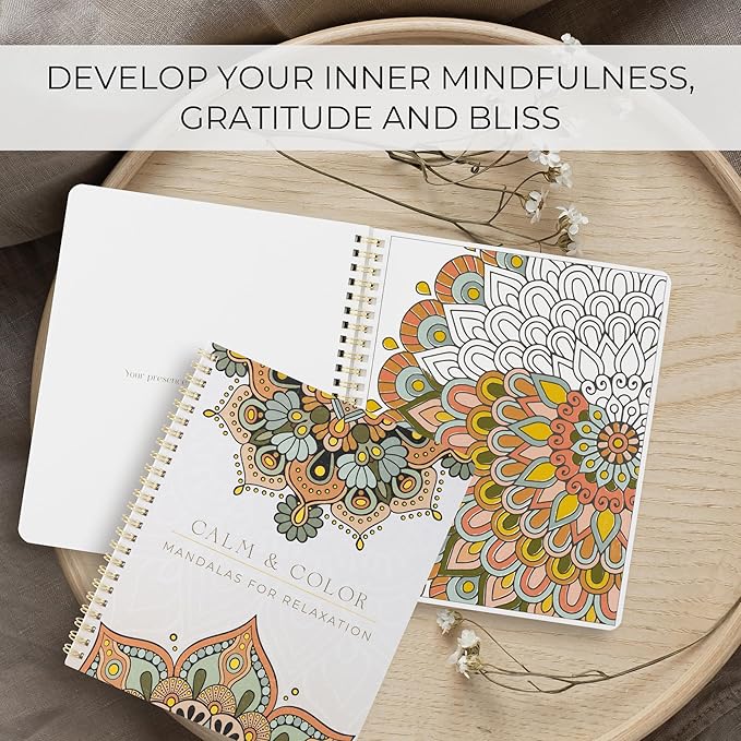Beautiful Adult Coloring Book Set of 2 - Image 4