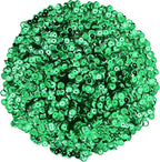 Mandala Crafts 6mm Cup Round Emerald Sequins - Image 2