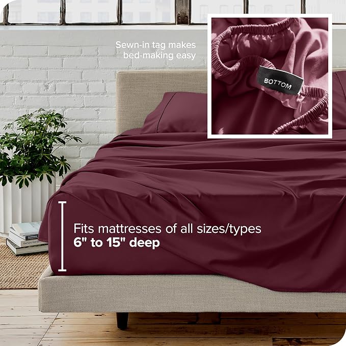 Bare Home Queen Sheet Set - Image 5