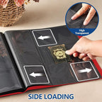 Card Binder, EDUDIIU 9 Pockets Premium Trading Card Binders, Cards Collection - Image 4