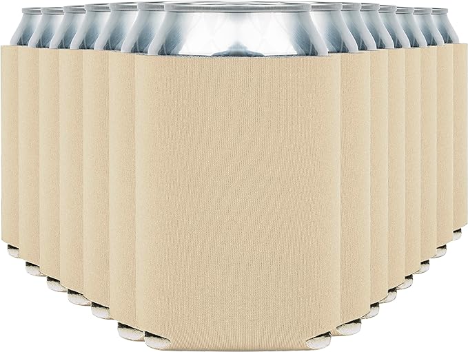 Blank Beer Can Coolers Sleeves Soft Insulated Beer Can Coolies by CURRENT+CO.