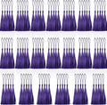 100 Pcs Purple Mini Tassels 13cm/5 Inch by CREATRILL