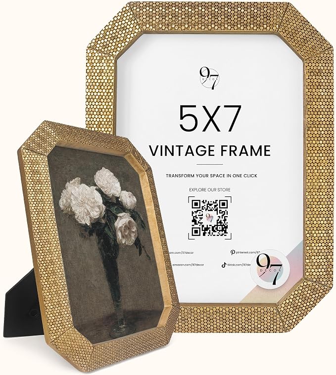 97 Decor 5x7 Vintage Picture Frames by 97Decor