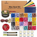 TRINIDa Wax Seal Kit, Premium Wax Seal Stamp Kit by TRINIDa