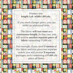100% Cotton Fabric by the Yard – Turkish Quality Quilting & Sewing Fabric - Image 4