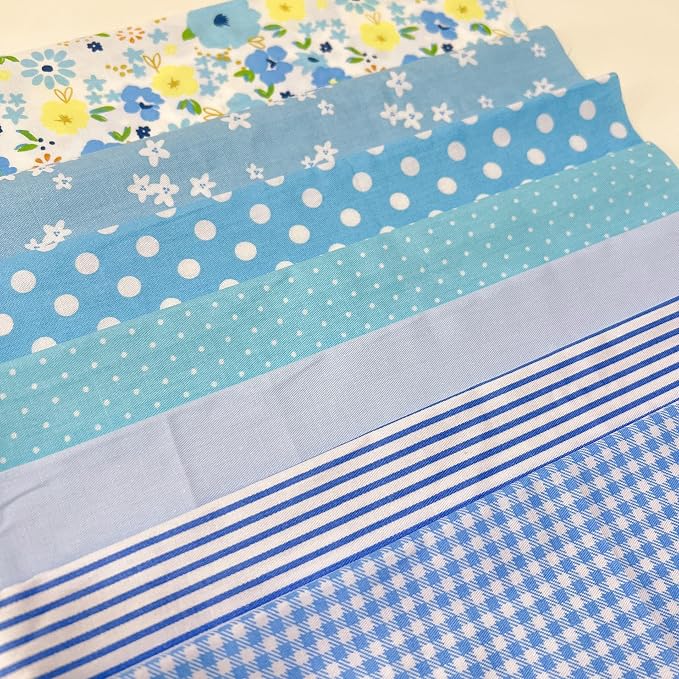Cotton Fabric DIY Making Supplies Quilting Patchwork Fabric Fat Quarter Bundles by LMAEZNER