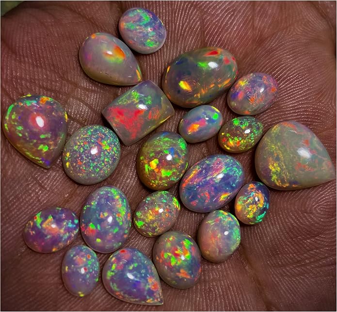 AAAA Ethiopian Opal Loose Gemstone Cabochons - Image 2