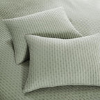 Levtex Home Cross Stitch Reversible King/Cal King Quilt Set and 2 Pillow Shams - Image 3