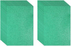 PATIKIL Dark Green Shiny EVA Glitter Foam Sheet 11 x 8 Inch 2mm Thick Sparkle by PATIKIL