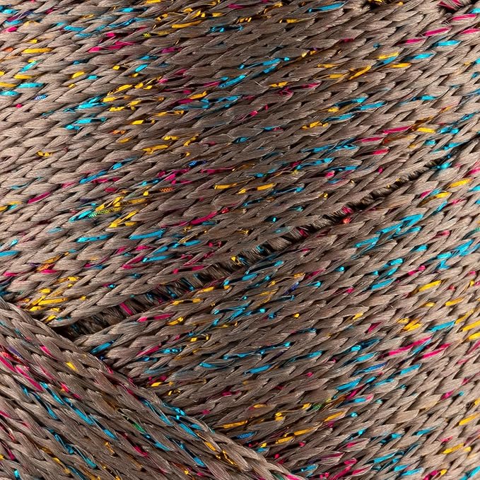 Sensy Premium 2mm 251 Yards Sparkle Polyester Rope 90% Polypropylene 10% - Image 2