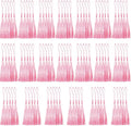 100 Pcs Pink Mini Tassels 13cm/5 Inch by CREATRILL