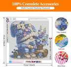 Offito Gnome Diamond Art Kits for Adults, 5D Gnome Diamond Painting Kits for - Image 4