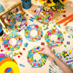 Hollowfly 48 Sets Back to School Craft Kits DIY Wreath - Image 2