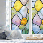 Stained Glass Window Privacy Film Static Cling - Image 4