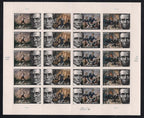 Abraham Lincoln Mint Sheet of Twenty 42 Cent Postage Stamps Scott 4380-83 . by United+States+Postal+Service