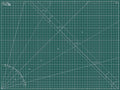Elan Cutting Mat A0 Green, Extra Large Self Healing Cutting Mat 36 x 48 Inch by Elan
