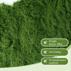 Fake Green Moss for Potted Plants, Artificial Moss for Crafts Indoor, DIY Table - Image 2