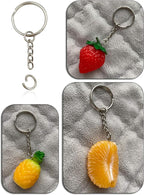 Key Ring with Chain and Open Jump Rings 1 inch, 50 Pack - Image 6