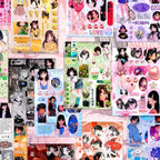 Tmtains 30 Sheets Japanese Manga Style Sticker Book 650+Pcs Heisei Retro Cute - Image 6
