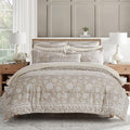 Levtex Home Adare Taupe Reversible King/Cal King Comforter Set by LevtexHome