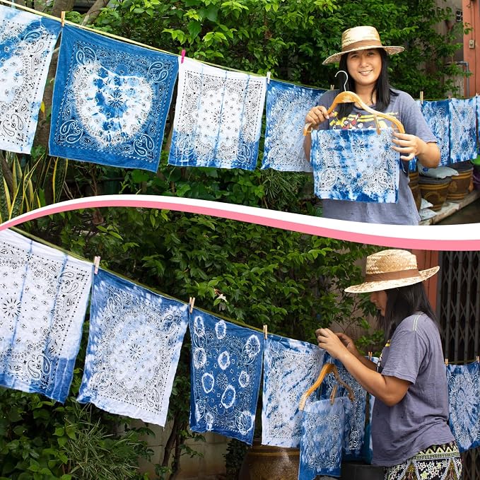 Bonuci 20/50/80/120 Pieces White Bandana Bulk - Image 6