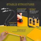 KOTTO Helping Hands Soldering, Third Hand Soldering Tools PCB Holder Four Arms - Image 2