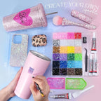35000 Pcs Resin Jelly Rhinestones Kit, All-in-One Bedazzling Kit - Image 2