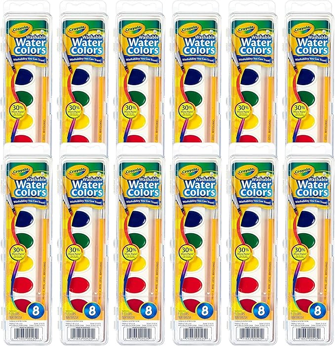 Crayola Washable Watercolor Paint Sets by Crayola